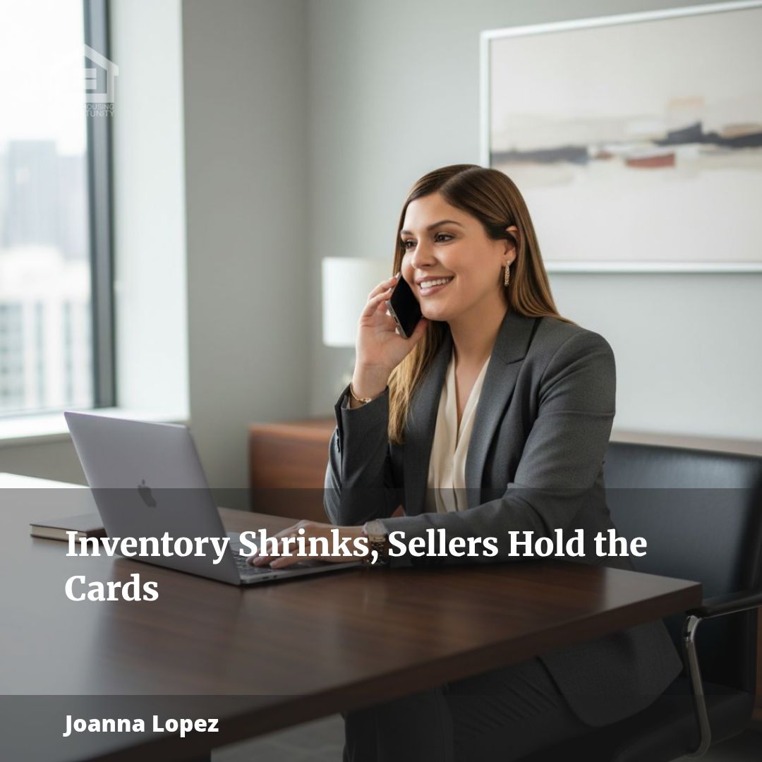 Inventory Shrinks, Sellers Hold the Cards