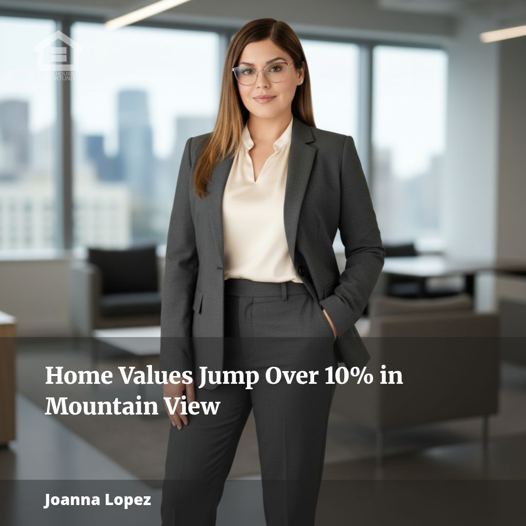 Home Values Jump Over 10% in Mountain View